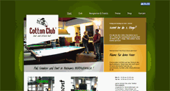 Desktop Screenshot of cottonclub-bo.de